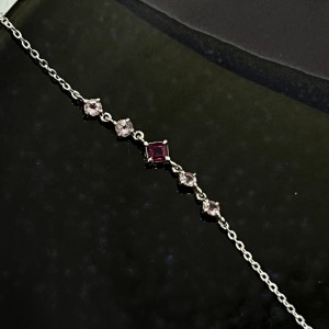 Give me Five．純銀天然石手鍊