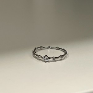 Drip drop．純銀戒指