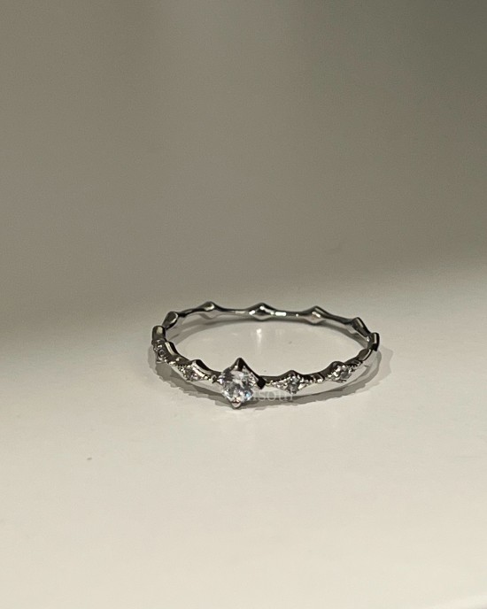 Drip drop．純銀戒指