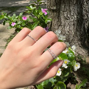 Twinkle．純銀戒指