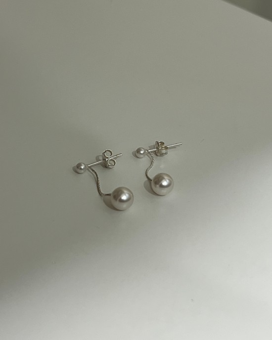 Graceful．純銀耳環