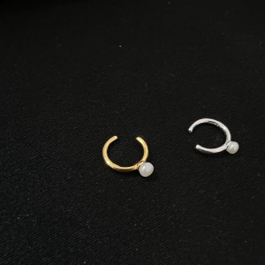 Mar14．純銀耳骨夾