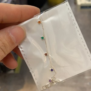 Spring vibe．純銀天然石手鍊