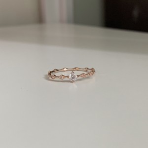 【現貨 】Drip drop．純銀戒指