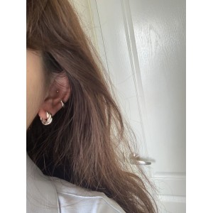  【現貨 】Twist．重磅純銀耳環