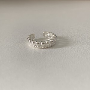 【現貨 】Bubble．純銀耳骨夾 