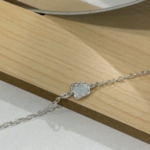 【現貨 】Ice Cube．方塊純銀手鍊