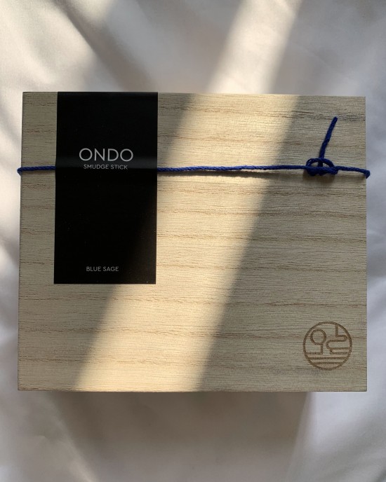 ONDO Blue Sage(藍色鼠尾草)天然燃燒棒-木盒裝