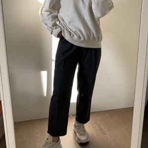 【KR】保暖70%羊毛褲．下著