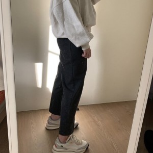 【KR】保暖70%羊毛褲．下著