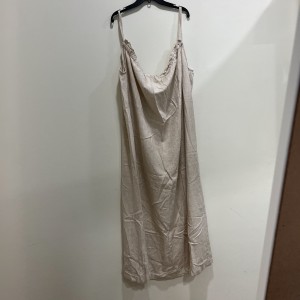 【CN】棉麻吊帶裙．連身