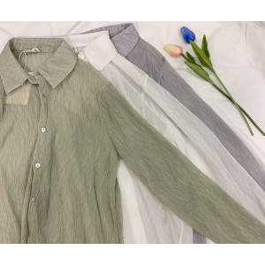 【CN】壓摺罩衫．上衣
